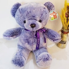 社区工厂毛绒玩具 紫色抱抱熊 80cm