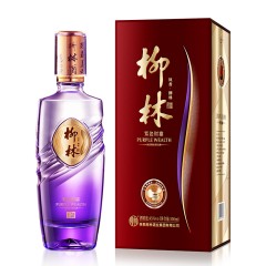 【宝鸡扶贫馆】柳林酒 柳林酒紫色财富45° 500ml/瓶