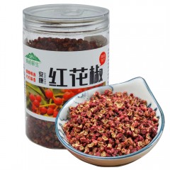 秦岭鲜生 红花椒130g罐装