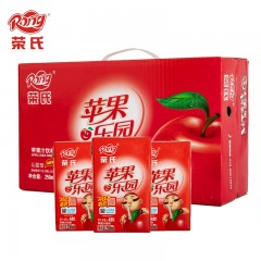 【安康硒品1号店】荣氏 红苹果汁饮料 250ML*24盒