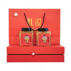 【汉中扶贫馆】略阳县 山里人家 韩信的蜜枇杷蜜  礼盒装500g*2瓶/盒