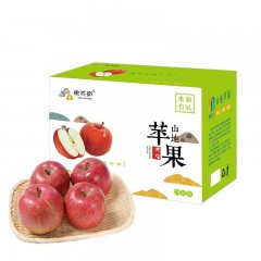 【榆林扶贫馆】米脂县 青创联盟 米脂苹果（80-90） 24颗/箱