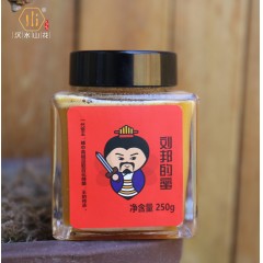 【汉中扶贫馆】略阳县 山里人家 刘邦的蜜土蜂蜜250g/瓶