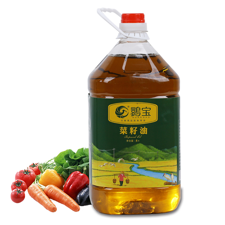 【汉中扶贫馆】  洋县 鹮宝纯正菜籽油5L/桶