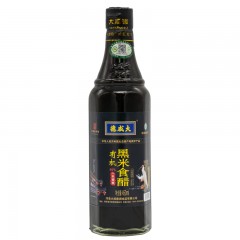 [汉中扶贫馆】洋县大咸德有机黑米食醋450ml/瓶