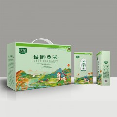 【汉中扶贫馆】城固县 天丰米业 汉贡 城固香米5kg/箱