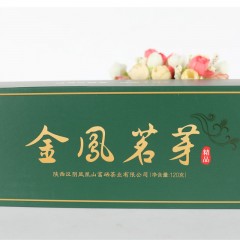 【安康扶贫馆】汉阴县 凤凰山 金凤茗芽富硒茶120g/盒  条形盒3g×40袋