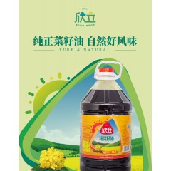 【汉中扶贫馆】勉县 新力 欣立压榨浓香菜籽油16.3L/桶