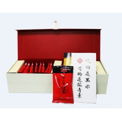 【汉中扶贫馆】洋县 双亚 周大黑黑米茶480g盒