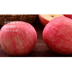 【渭南扶贫馆】白水县盛隆白水苹果中华福果-开心果16枚3.6KG
