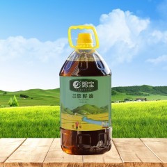 【汉中扶贫馆】  洋县 鹮宝小机压榨菜籽油5L/桶