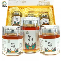 【汉中扶贫馆】南郑县 惠民农特产 漢黎野生蜂蜜900g/礼盒