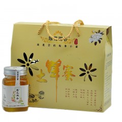【宝鸡扶贫馆】渭滨区 宝鸡商场 琼花珊谷土蜂蜜礼盒500g*2