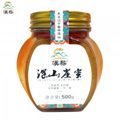 【汉中扶贫馆】 南郑县 惠民农特产漢黎深山崖蜜500g/瓶