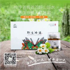 【汉中扶贫馆】南郑县 惠民农特产 漢黎野生蜂蜜900g/礼盒