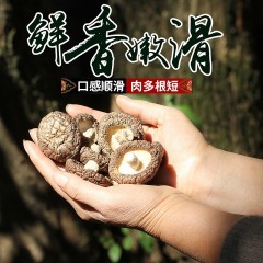 安康硒品1号店 秦岭鲜生香菇500g/袋