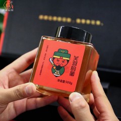 汉中略阳县 山里人家 关羽的蜜 枣花蜜500g/瓶