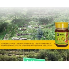 【汉中扶贫馆】勉县 秦巴农林 土蜂蜜黄盖玻璃瓶480g