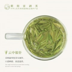 【西安扶贫馆】高新区 大鱼山之茶  云中银针 2021紫阳明前新茶绿茶30g/盒