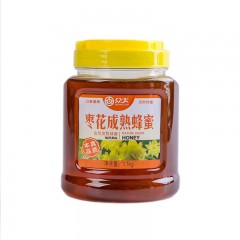 【西安扶贫馆】雁塔区 众天食品 枣花成熟蜂蜜1.1kg