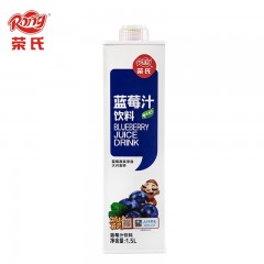 【安康硒品1号店】荣氏蓝莓汁 果汁1.5L*6瓶/箱