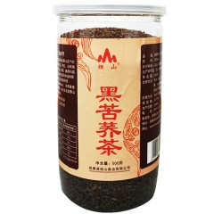 【安康硒品1号店】烛山黑苦荞茶500g/罐