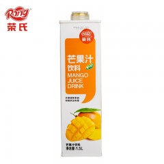 【安康硒品1号店】荣氏 芒果汁饮料 1.5L*6瓶